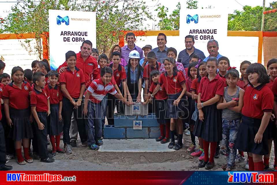 Hoy Tamaulipas - Con grandes obras Lety Salazar transforma instituciones  educativas de Matamoros