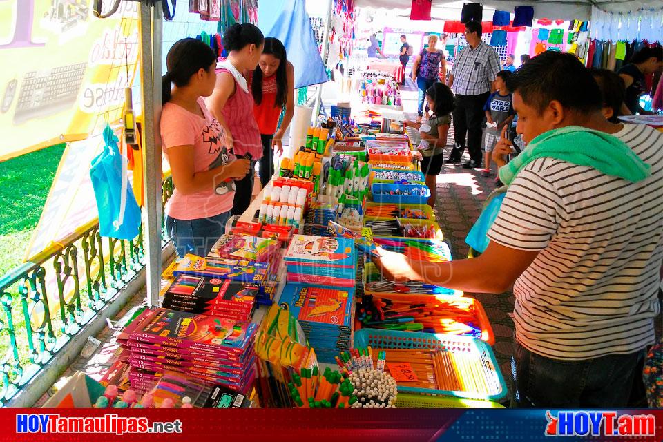 Hoy Tamaulipas Instalan en Tampico la Feria de Regreso a Clases 2019