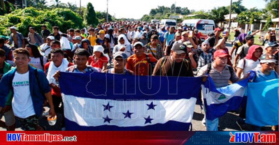 Parte de Honduras primera caravana migrante de Hoy Tamaulipas