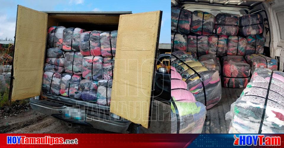 Hoy Tamaulipas - Seguridad en Tamaulipas Detienen a 11 por transportar  pacas de ropa usada en Ciudad Madero