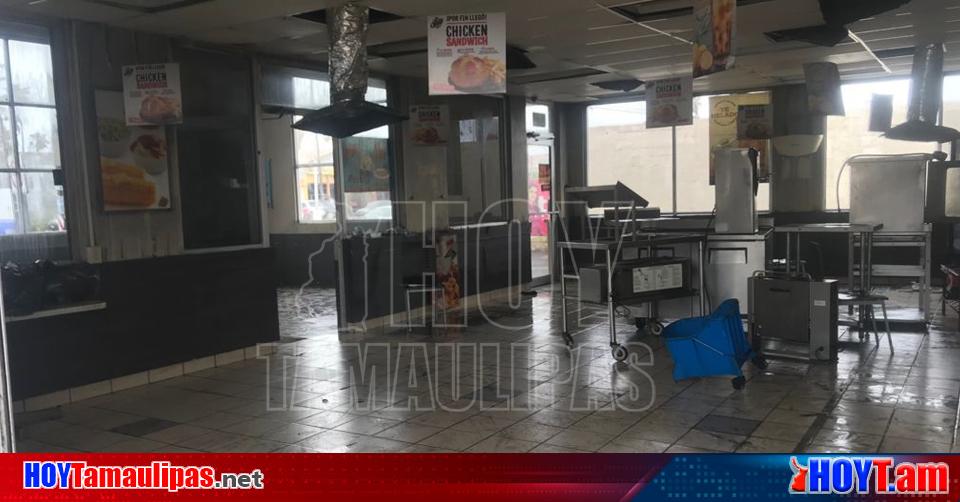 Hoy Tamaulipas - Seguridad Tamaulipas Se incendio el pollo ChurchÂ's en  Matamoros