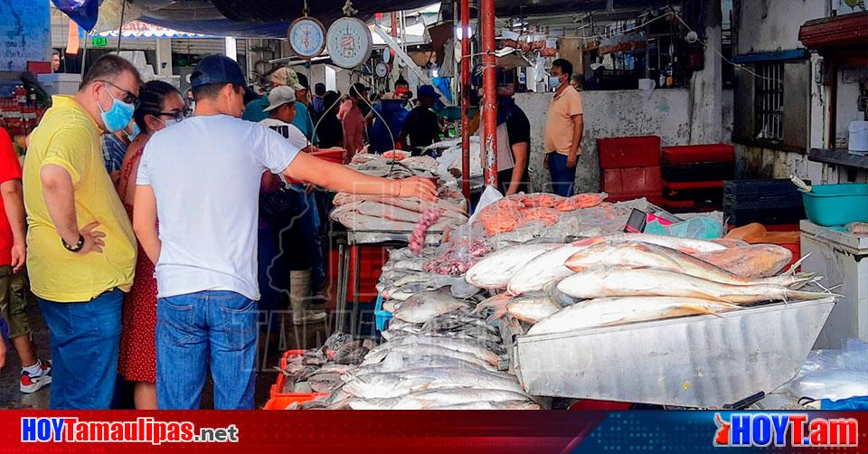 Hoy Tamaulipas - Tamaulipas Esperan altas ventas en mercado de mariscos de  Tampico el Viernes Santo