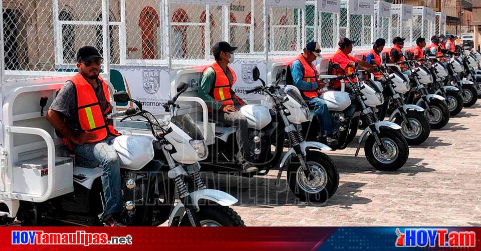 Hoy Tamaulipas Tamaulipas Aumento El Parque Vehicular De Limpieza Publica En Matamoros 7263