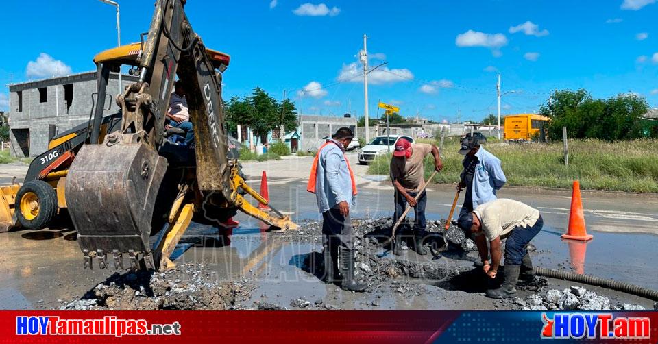 Hoy Tamaulipas Gobierno De Nuevo Laredo Programa Comapa Paro En Planta Norte Por Reparacion De 0428