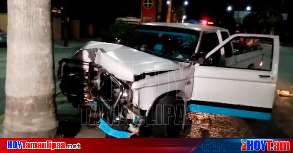 Hoy Tamaulipas Accidentes En Tamaulipas Ebria Conductora Se Estrella Contra Palmera Y Termina 8620