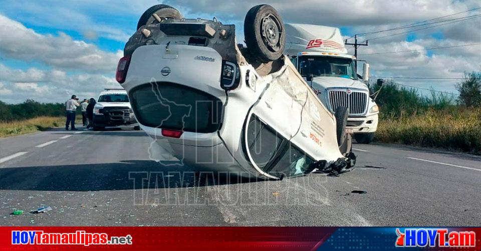 Hoy Tamaulipas   Choque En Reynosa Dejo A Una Persona Lesionada