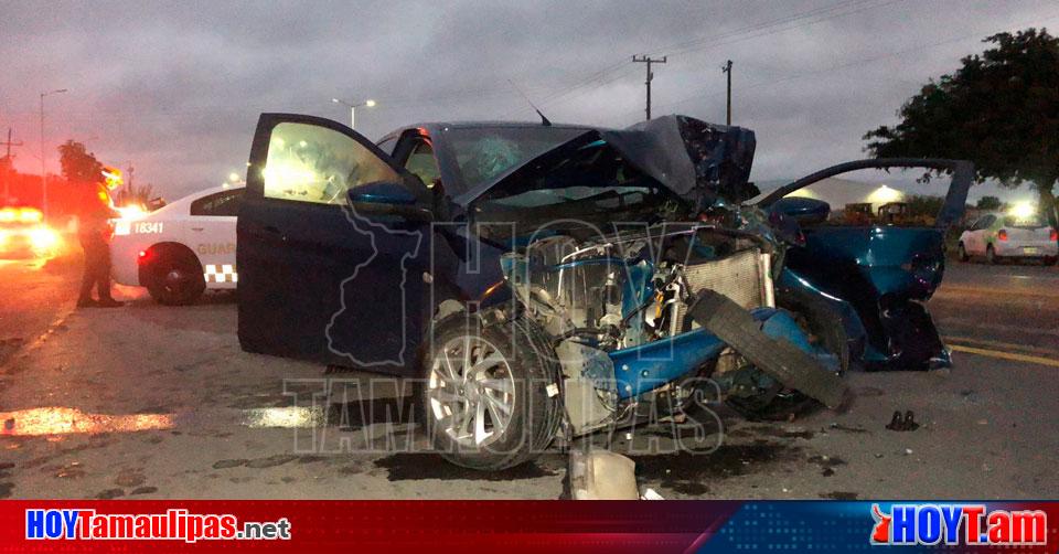 Hoy Tamaulipas Accidentes En Tamaulipas Tres Lesionados Dejo Fuerte Choque En La Victoria 6345