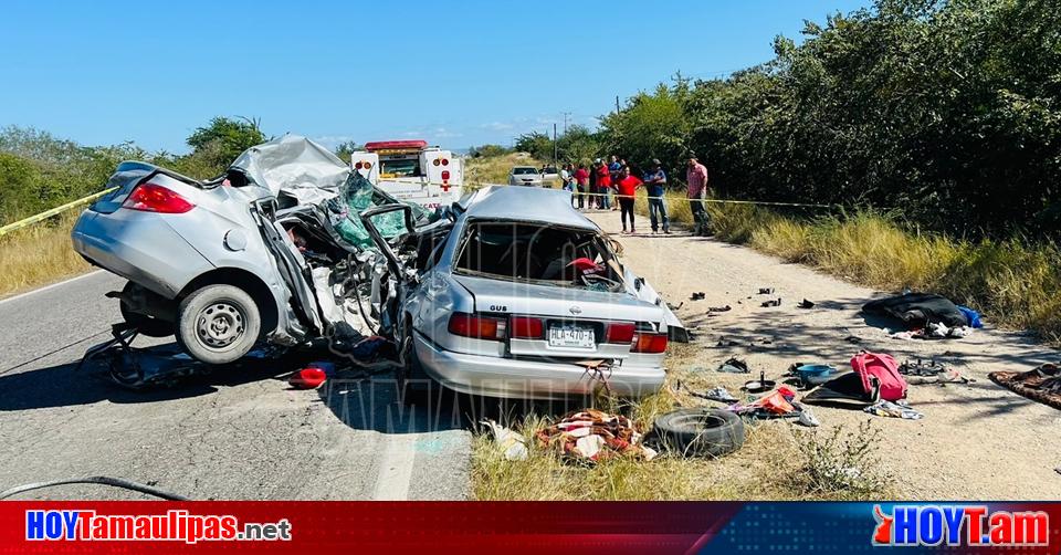 Hoy Tamaulipas   Accidentes En Tamaulipas Mueren Cinco Personas Al