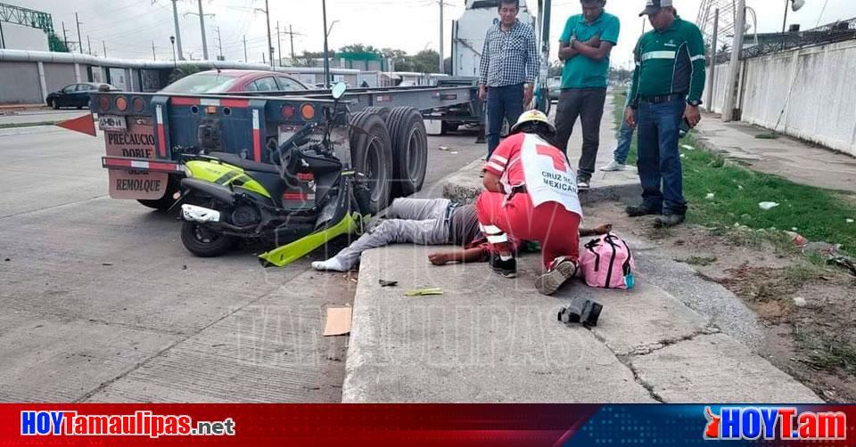 Hoy Tamaulipas Muerto En Tamaulipas Motociclista Se Mata Al