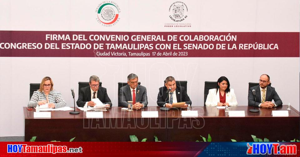 Hoy Tamaulipas Firma De Convenio En Tamaulipas Firman Convenio De Colaboracion Senado De La 1717