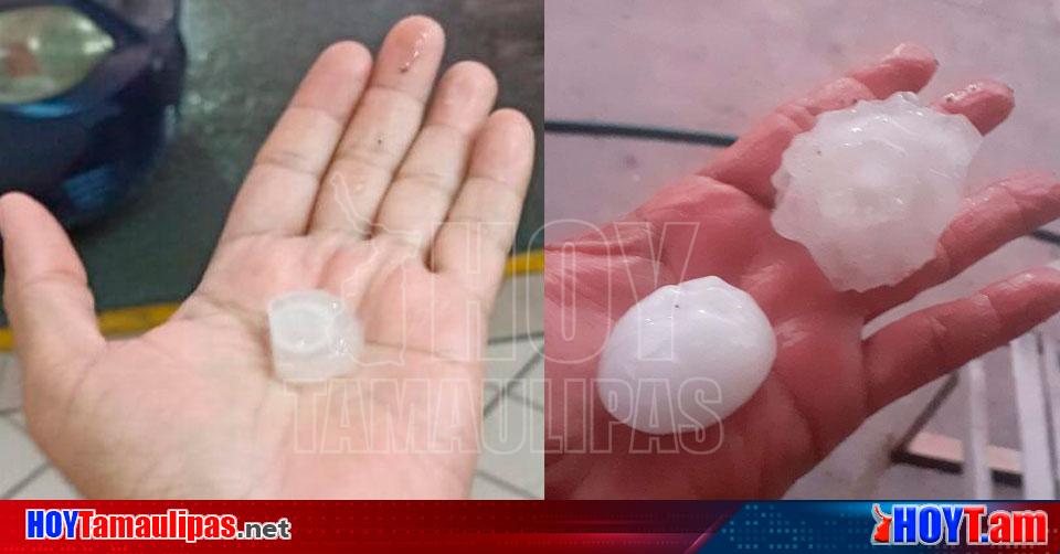 Hoy Tamaulipas Cayo granizo en Reynosa