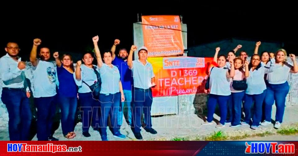 Hoy Tamaulipas Tamaulipas Se Suman Teachers De Tampico A Protesta