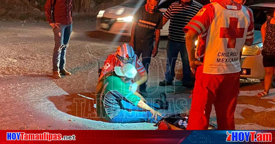 Hoy Tamaulipas Accidentes En Tamaulipas Tumban A Motociclista En La