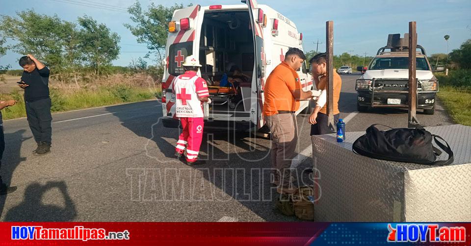 Hoy Tamaulipas Accidente En Tamaulipas Volcadura De Van Deja 9 Lesionados En La Carretera San 8154