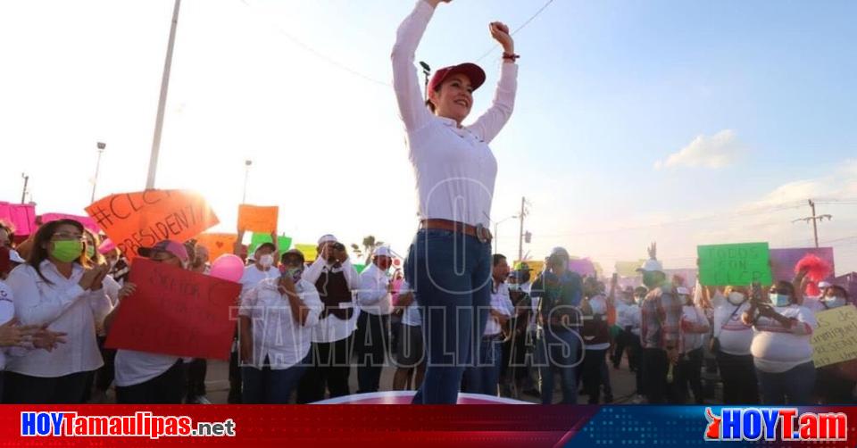 Hoy Tamaulipas Se Registra Carmen Lilia Canturosas Va Por Continuidad De La Transformacion En