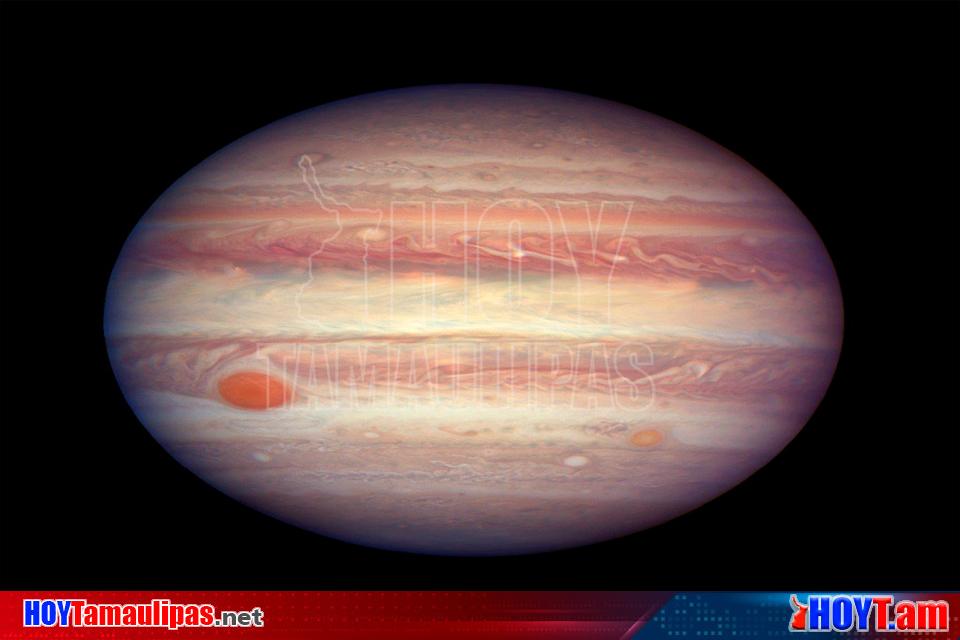 Hoy Tamaulipas Nasa Muestra Imagenes Sobre La Gran Mancha Roja De Jupiter