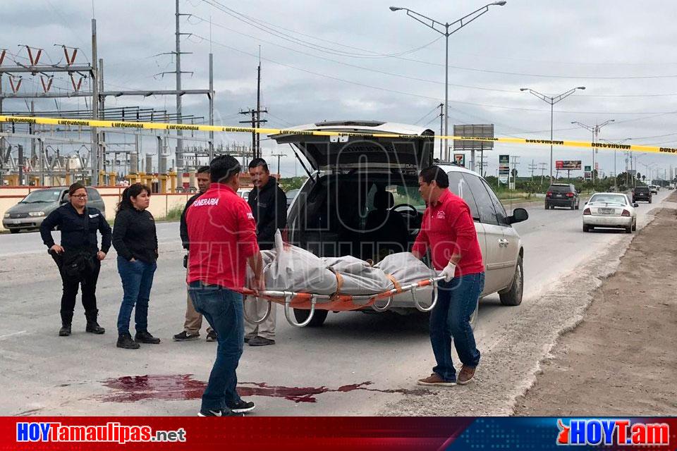 Hoy Tamaulipas - Muere Joven Al Ser Atropellado Por Un Camion En Matamoros