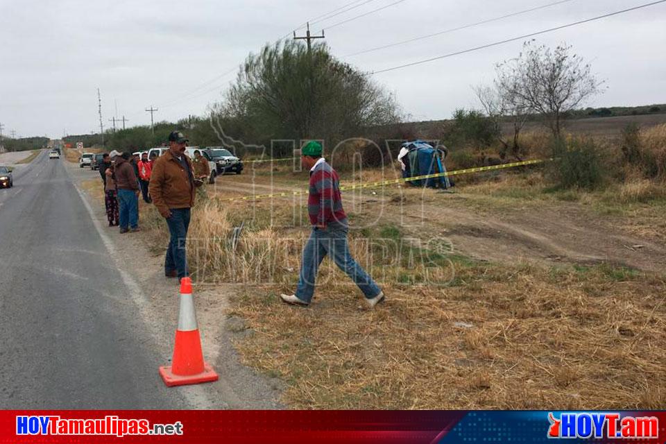 Hoy Tamaulipas Muere Hombre Al Volcar En Su Camioneta En San Fernando