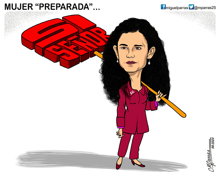 Mujer "preparada"...