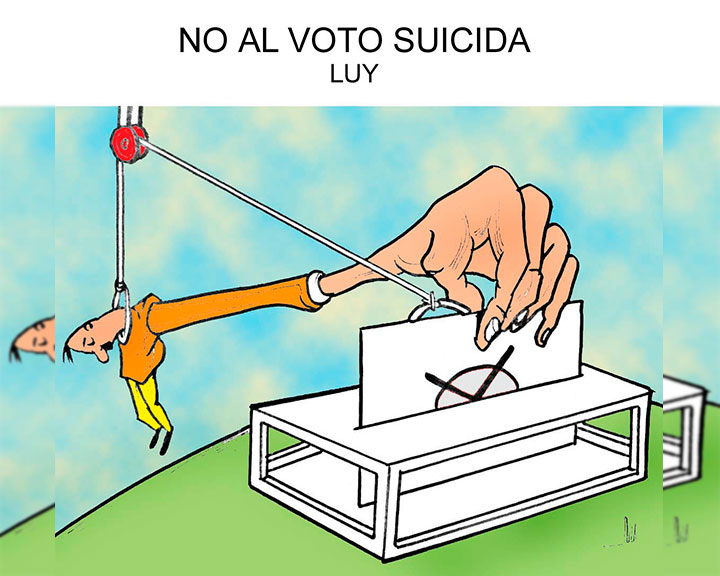 No al voto suicida