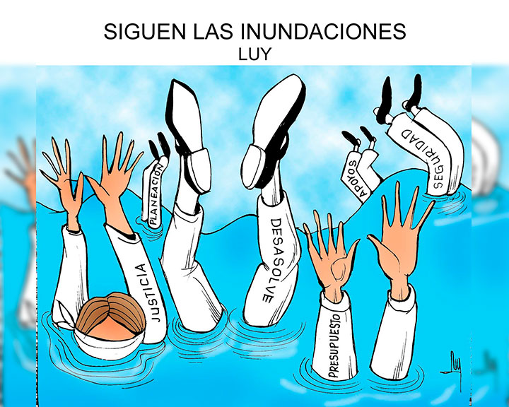 Siguen las inundaciones 