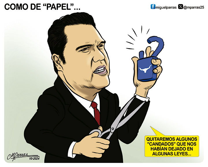 Como de "papel"...