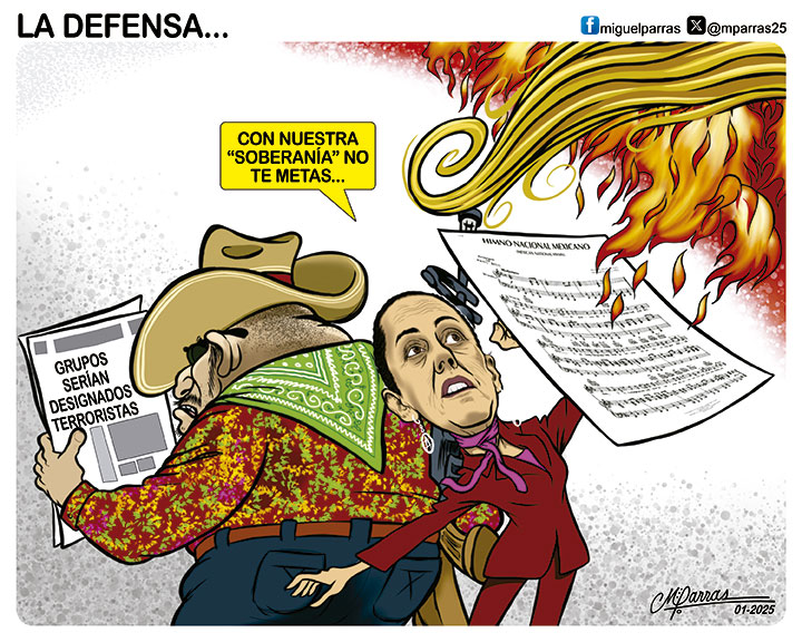 La defensa...