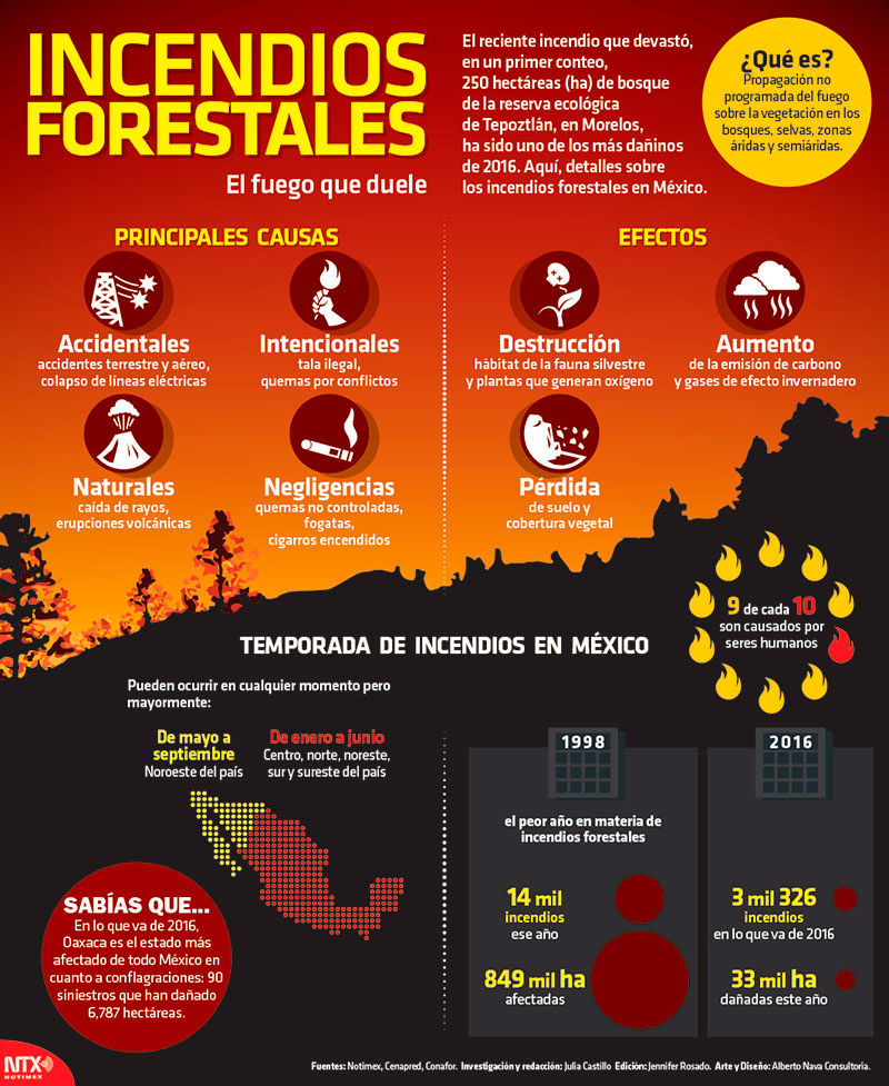 Incendios forestales