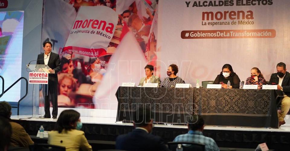 Hoy Tamaulipas - Exhorta Mario Delgado a alcaldes a gobernar apegados a los principios  de Morena