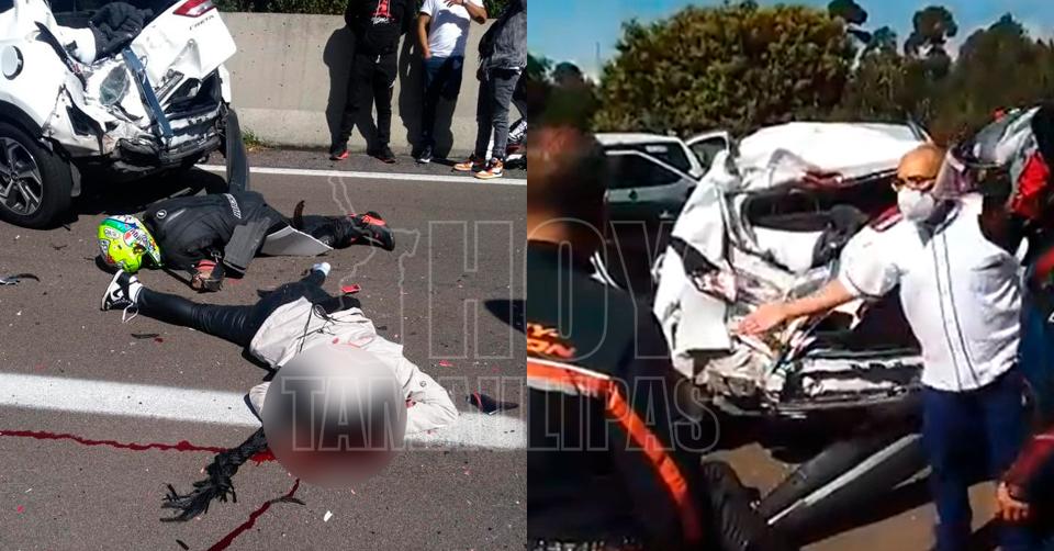 Hoy Tamaulipas V Deo Siete Motociclistas Muertos Y Heridos Fue El