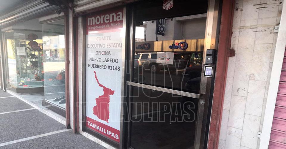 Hoy Tamaulipas - Tamaulipas Morena cambia de oficinas en Nuevo Laredo