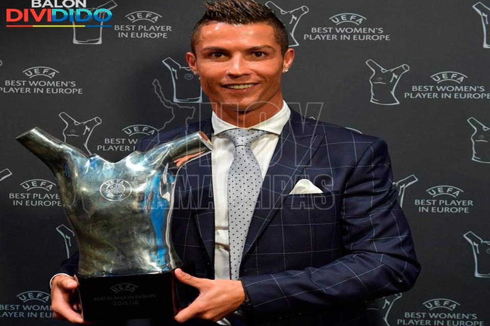 Hoy Tamaulipas Cristiano Ronaldo gana premio al Mejor Jugador de Europa
