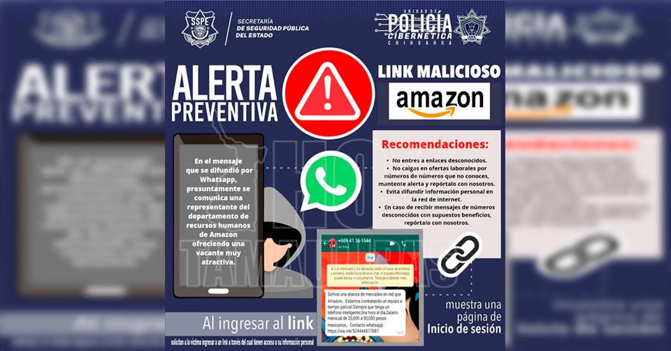 Hoy Tamaulipas Chihuahua Alerta Policia Cibernetica Por Fraude A Nombre De Amazon 8363