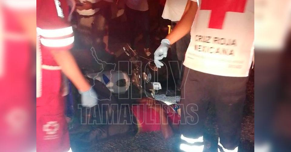 Hoy Tamaulipas Accidente En Tamaulipas Conductor Embiste A Motociclista Y Lo Manda Al Hospital 3182