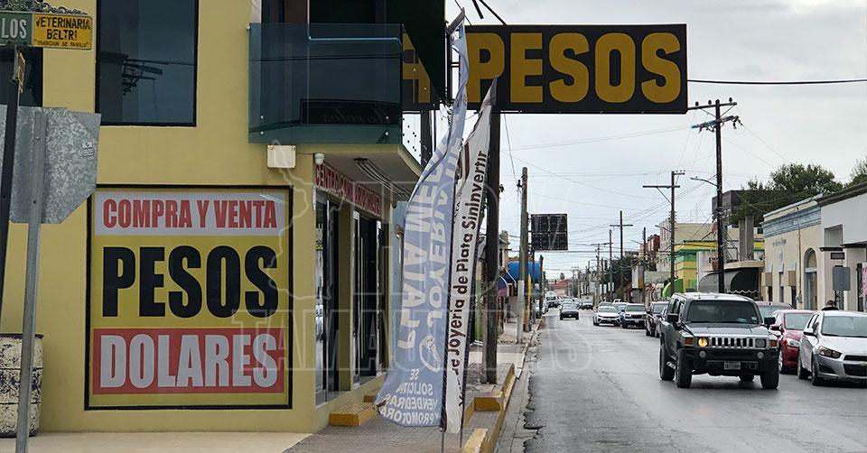 Hoy Tamaulipas - Tamaulipas Dolar se vende en los 19 pesos en casas de cambio  de Matamoros