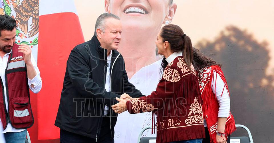 Hoy Tamaulipas Tamaulipas Respalda Nuevo Laredo Proyecto De Claudia Sheinbaum Y Carlos Canturosas 