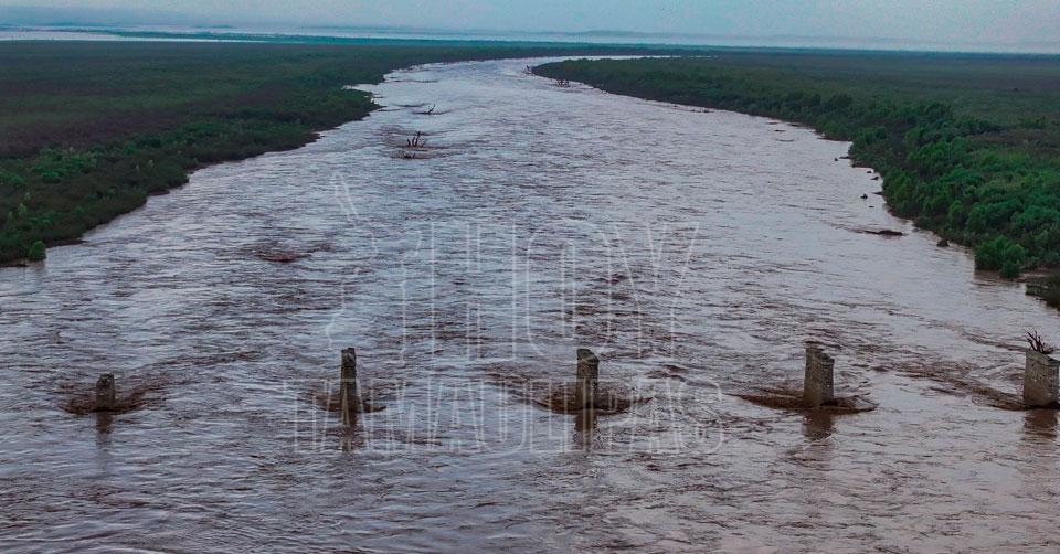 Ya lleva agua la presa Vicente Guerrero