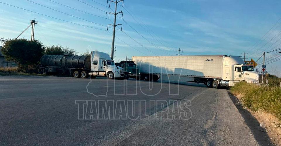 Otro bloqueo en Reynosa 