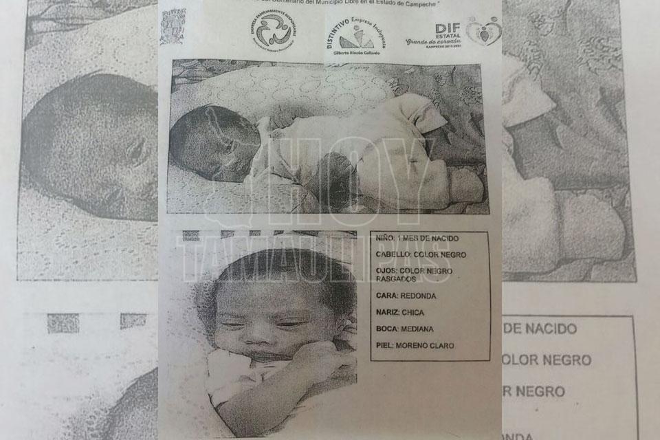 Hoy Tamaulipas - Solicita Sistema DIF Altamira ayuda para localizar a  familiares de bebe abandonado