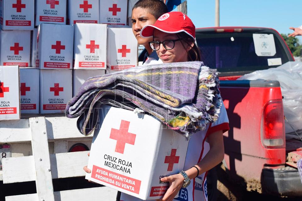 Hoy Tamaulipas Cruz Roja Mexicana envia ayuda humanitaria y