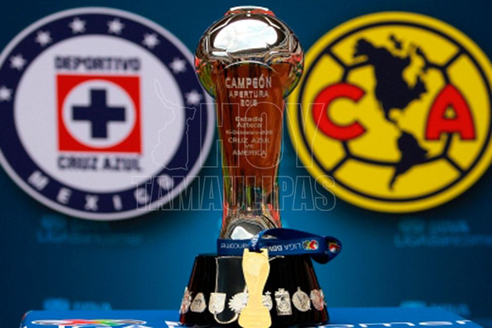 Hoy Tamaulipas - Inicia el partido Cruz Azul-Club America por el titulo del  Apertura 2018